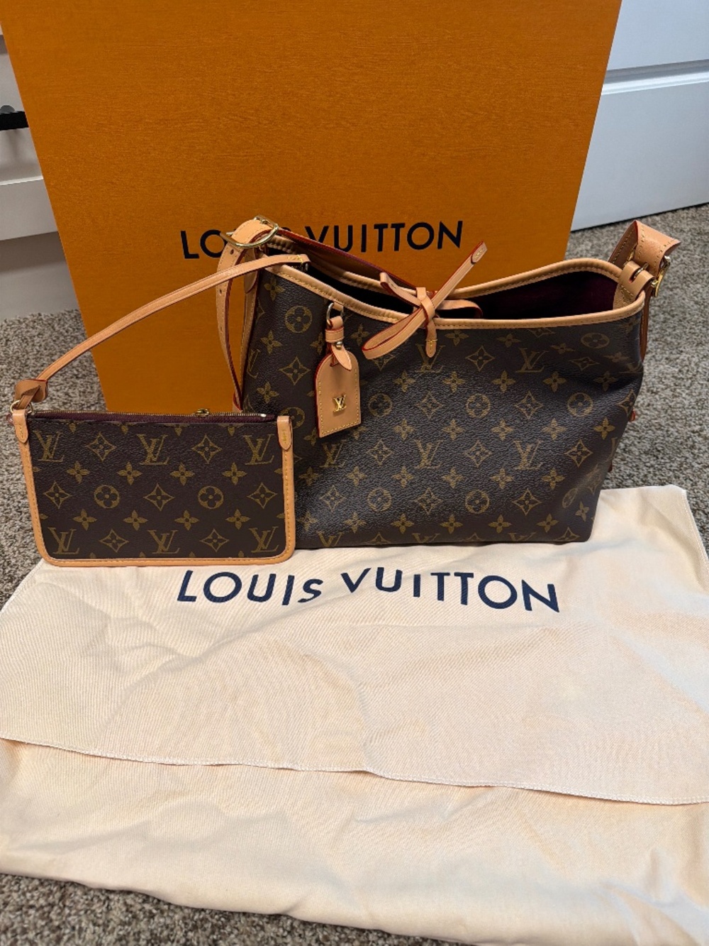 Louis Vuitton Carry All Pm